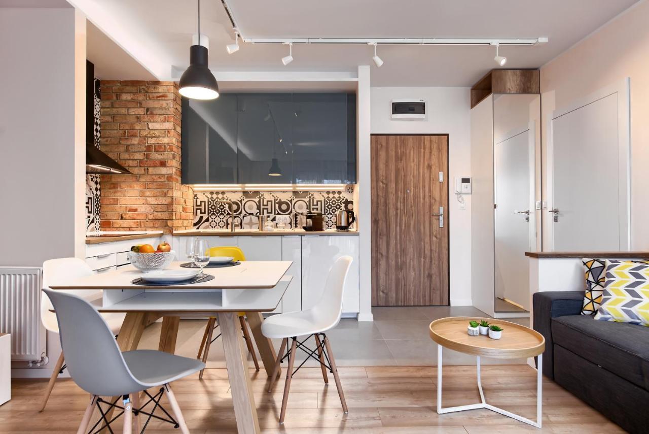 City Centre Modern Apartment Poznan Free Parking Exterior photo